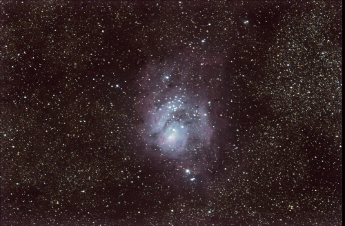 The Lagoon Nebula.